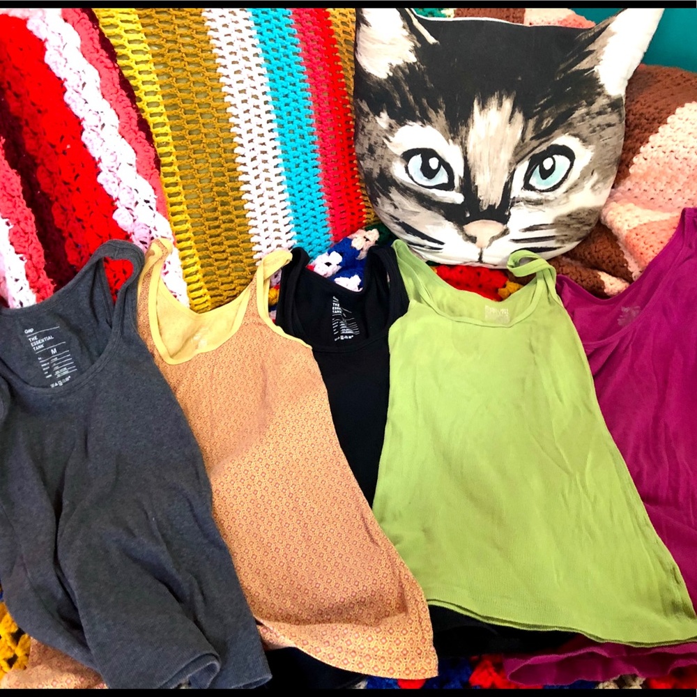M/L GAP, Target lot five tank tops tanks perfect